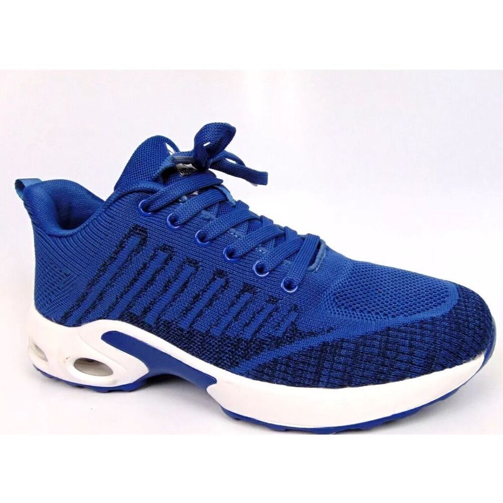 Mishansha‎ Men’s Lightweight Air Cushion Running Sneakers Blue Size 11 NWOT